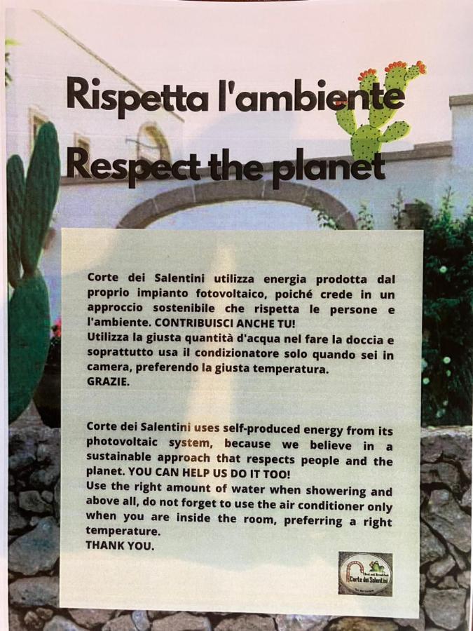 Corte Dei Salentini Carpignano Salentino Exteriör bild